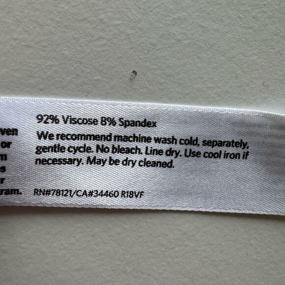 Eileen Fisher Tunic Top Sz M Petite Red Stretch Viscose Blend Stretchy Lagenlook - Picture 5 of 6